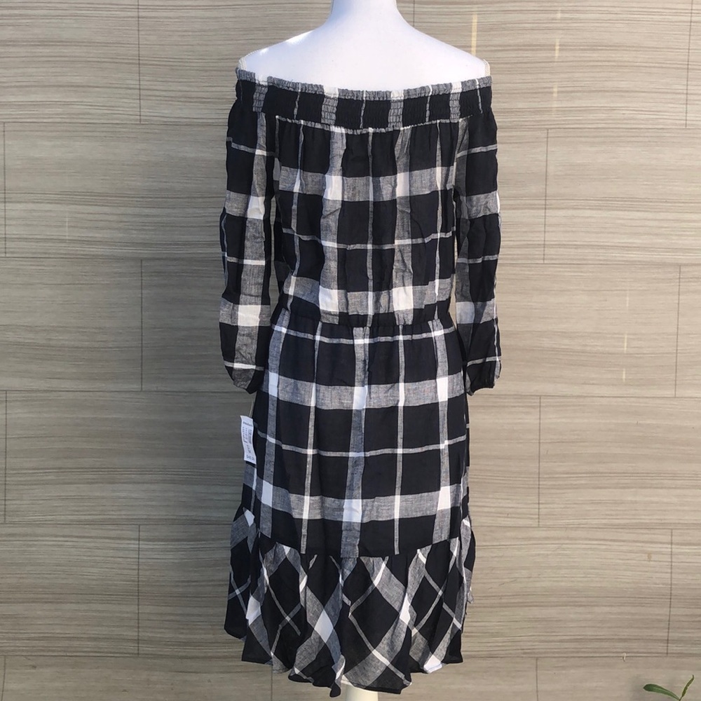 Plaid Dress New with tags Size Medium - Picture 4 of 10